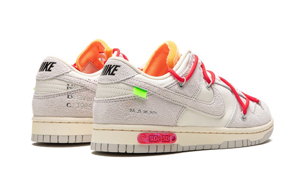 NK Dunk Low Off White Lot 40:50