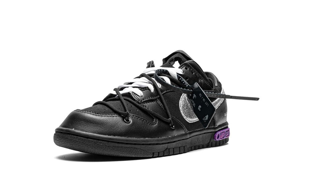 NK Dunk Low Off White Lot 50:50