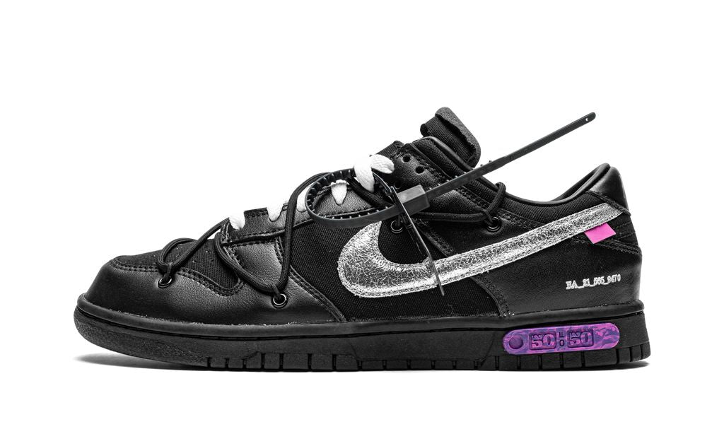 NK Dunk Low Off White Lot 50:50
