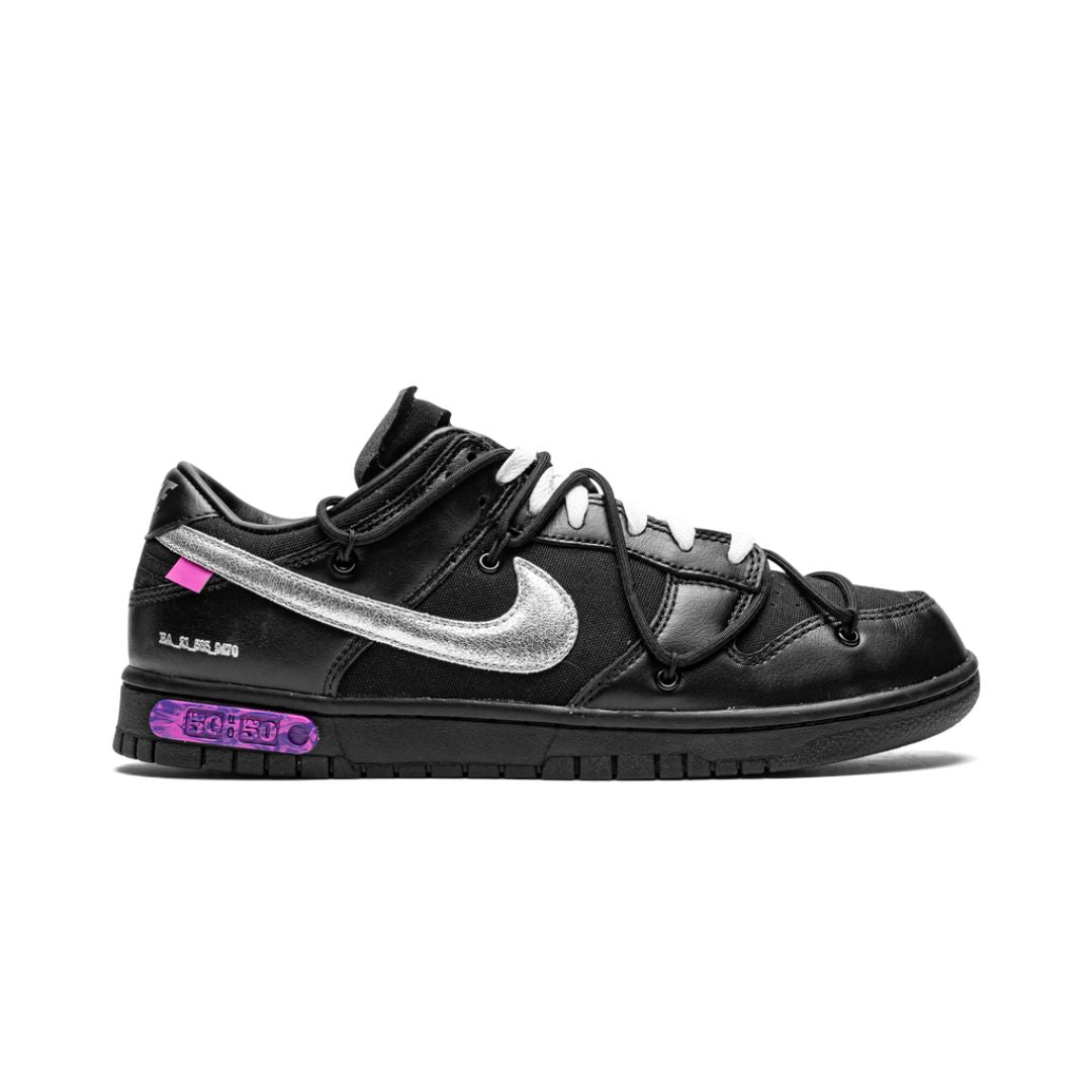 NK Dunk Low Off White Lot 50:50