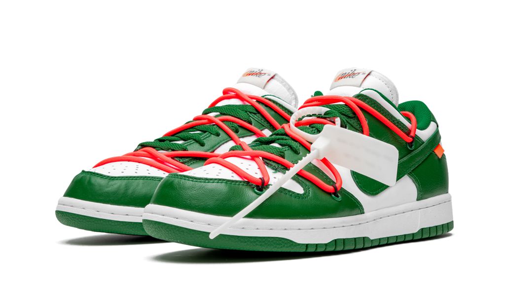 NK Dunk Low Off White Kieferngrün