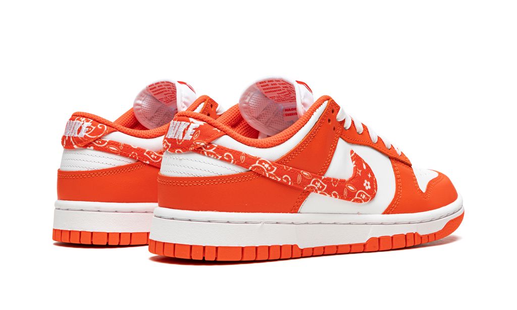 NK Dunk Low Orange Paisley