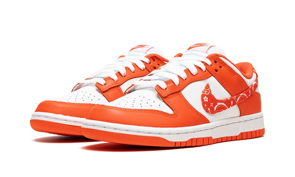 NK Dunk Low Orange Paisley