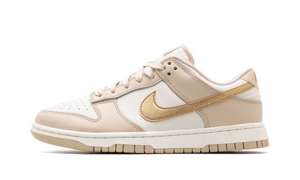 NK Dunk Low Phantom Metallic Gold 
