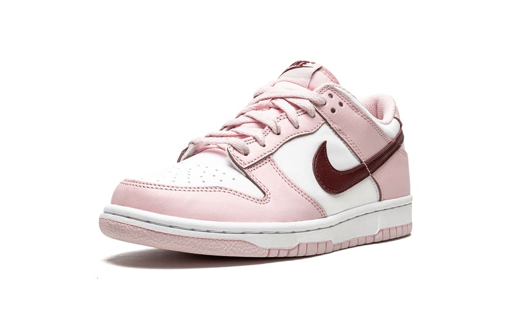 NK Dunk Low Pink Rot Weiß