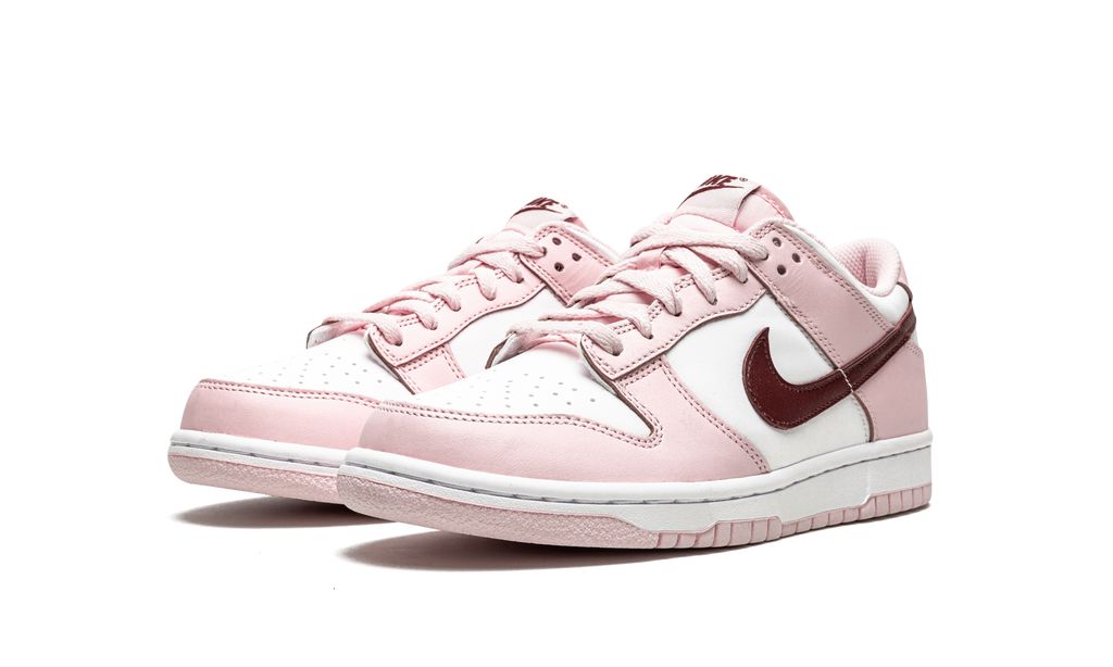 NK Dunk Low Pink Rot Weiß