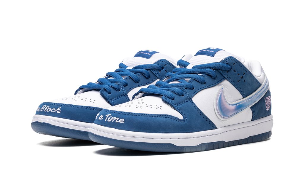 NK SB Dunk Low Born x Raised, Block für Block