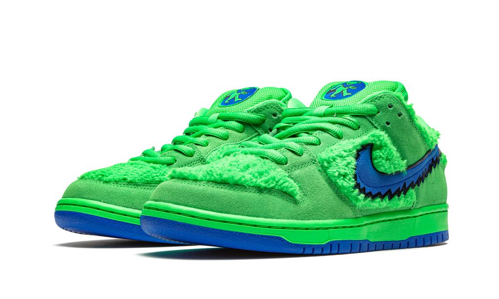 NK SB Dunk Low Grateful Dead Bears Grün