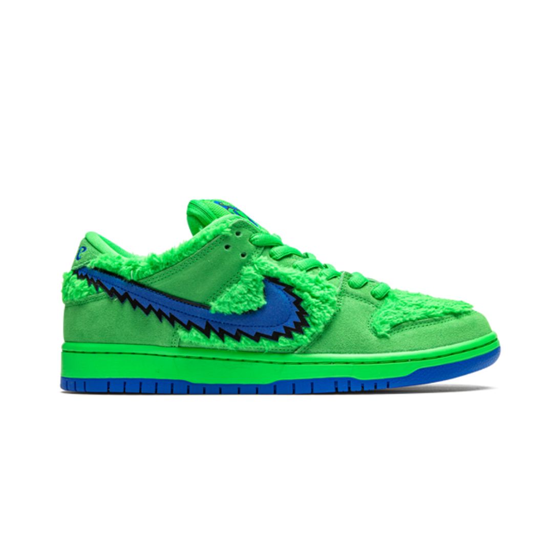 NK SB Dunk Low Grateful Dead Bears Grün