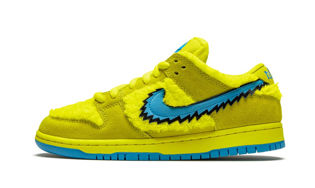 NK SB Dunk Low Grateful Dead Bears Opti Gelb