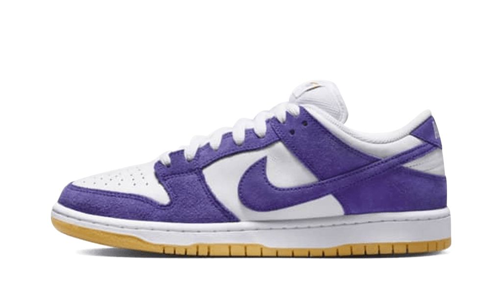 NK SB Dunk Low Pro ISO Orange Label Court Lila 