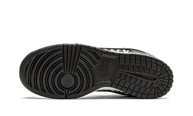 NK SB Dunk Low Quartersnacks Zebra