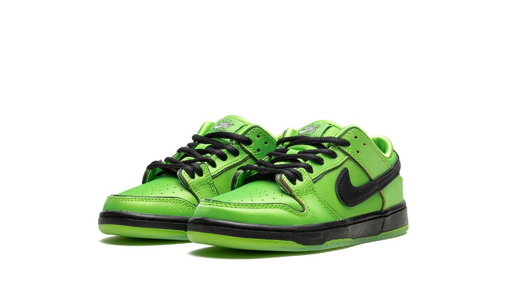 NK SB Dunk Low Die Powerpuff Girls Buttercup 