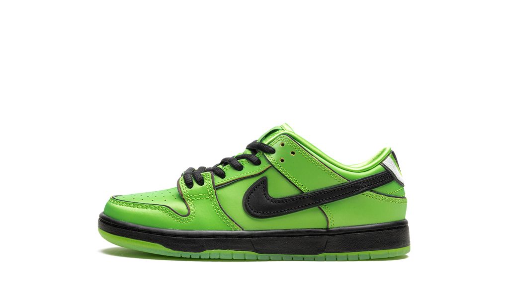 NK SB Dunk Low Die Powerpuff Girls Buttercup 