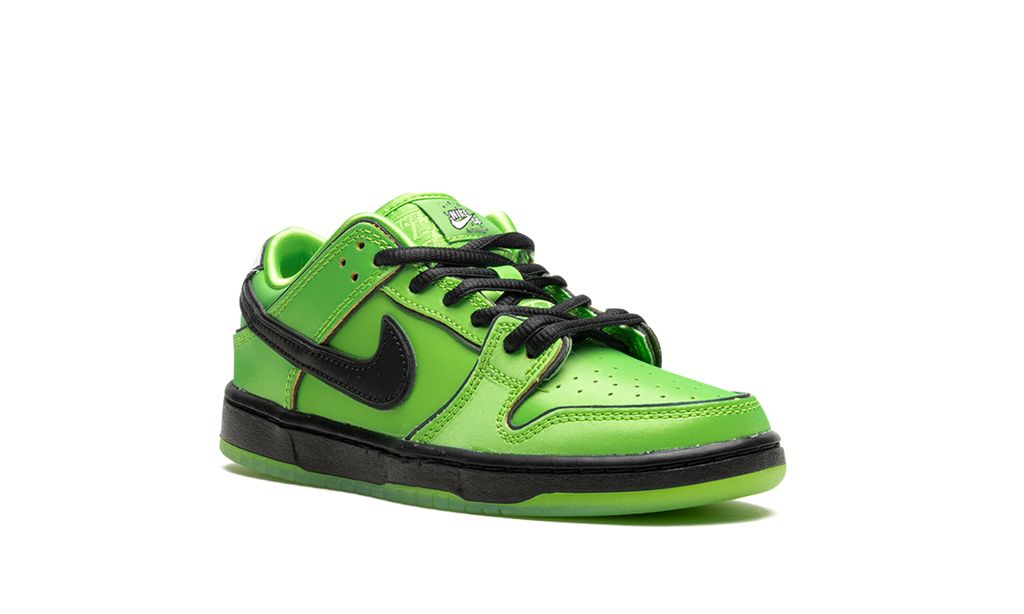 NK SB Dunk Low Die Powerpuff Girls Buttercup 