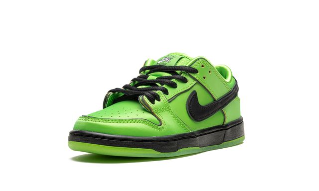 NK SB Dunk Low Die Powerpuff Girls Buttercup 