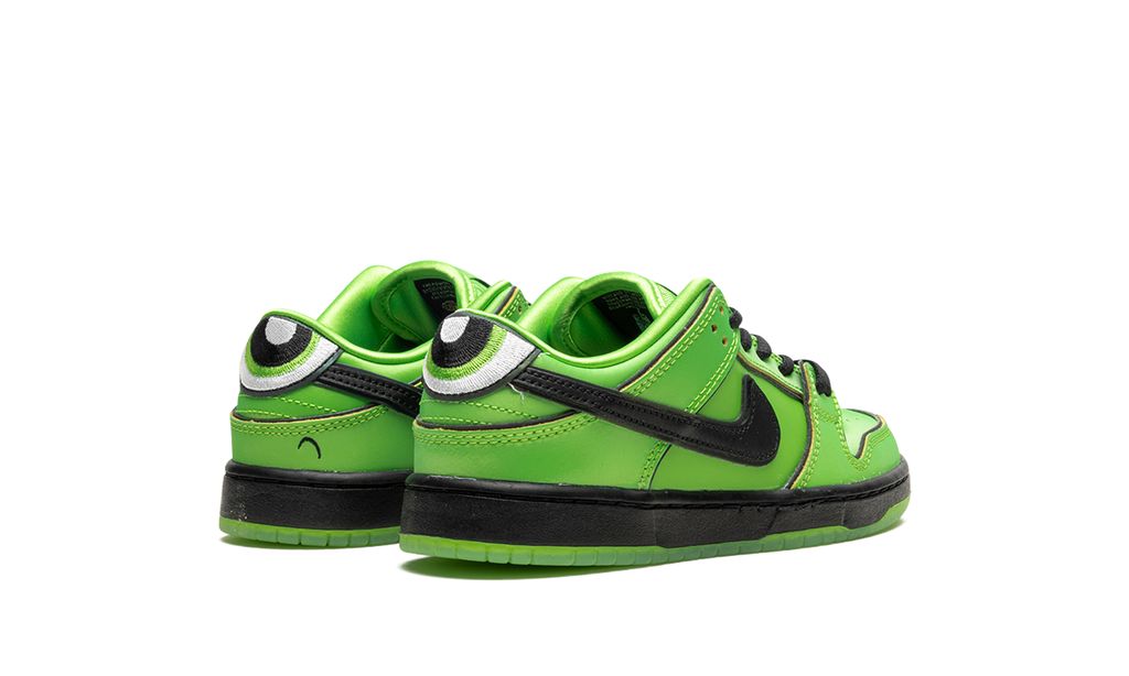 NK SB Dunk Low Die Powerpuff Girls Buttercup 