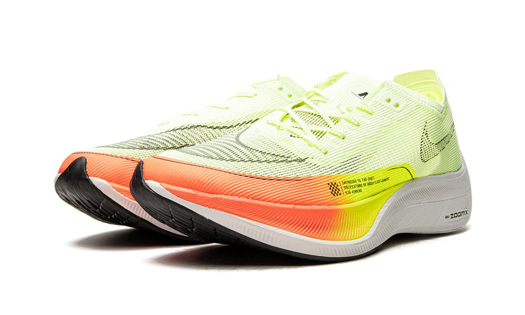 NK Zoom X Vaporfly Next% 2 Barely Volt Hyper Orange 