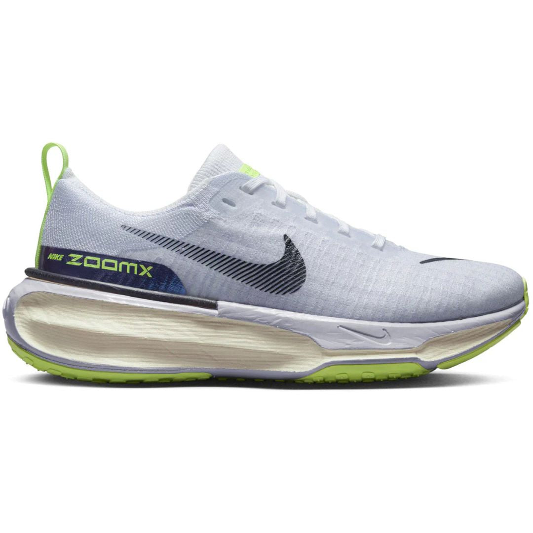NK ZoomX Invincible Run 3 Blautönung Grüner Schlag 