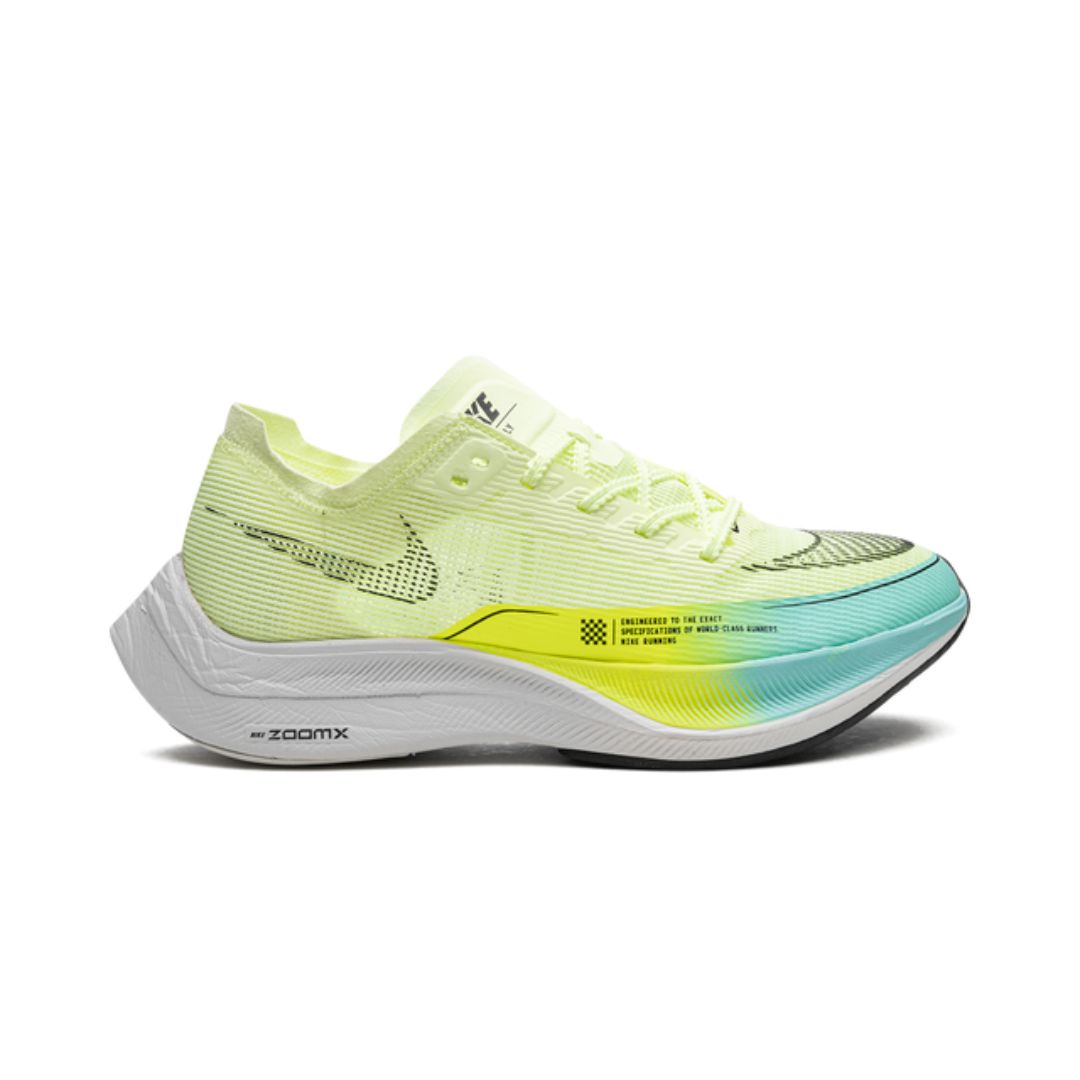 NK ZoomX Vaporfly Next% 2 Barely Volt Türkis 