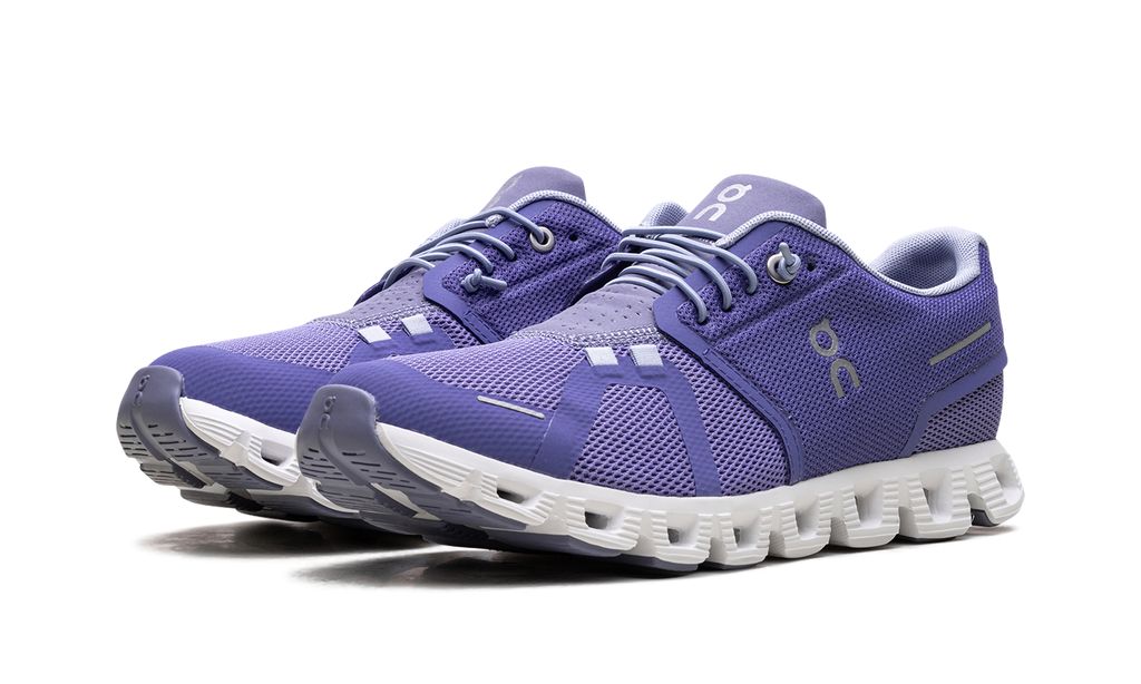 On Cloud 5 Waterproof Blaubeere/Feder