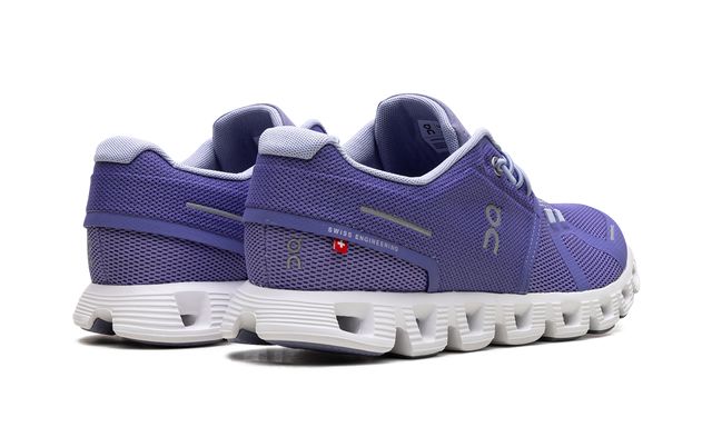 On Cloud 5 Waterproof Blaubeere/Feder