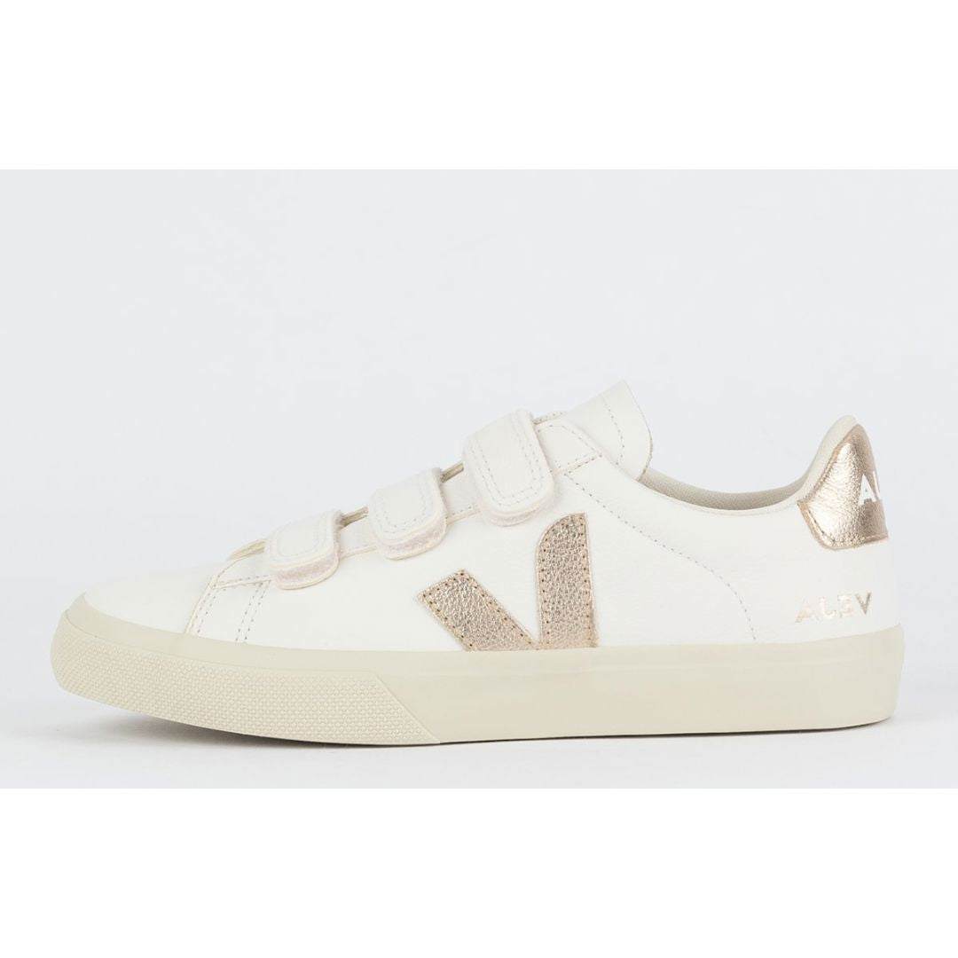 V Shoes Chromfreies Leder Extra White Platine