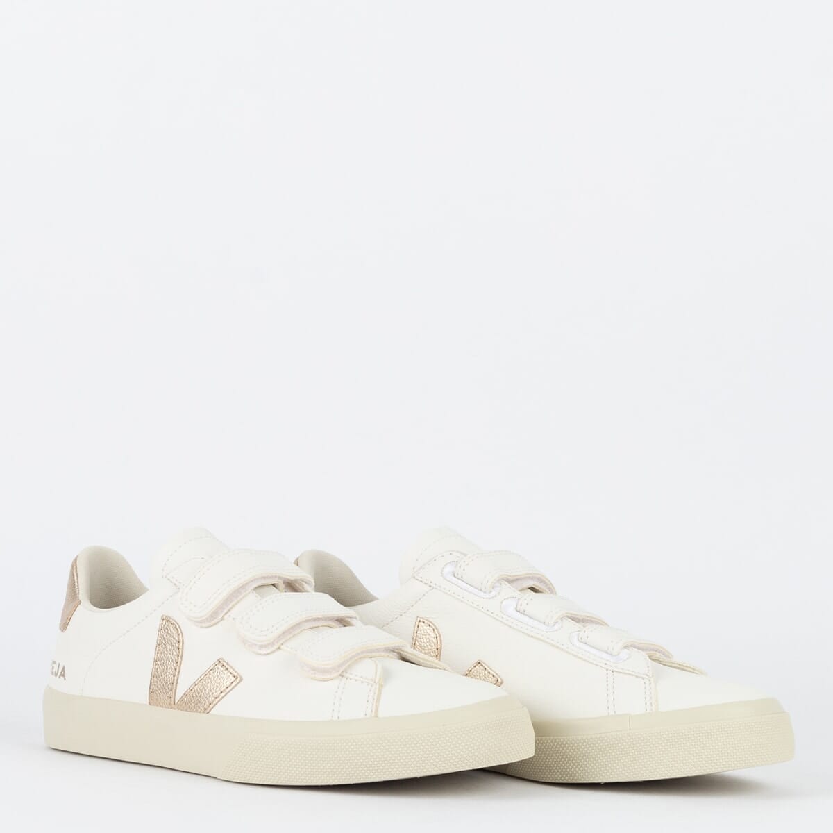 V Shoes Chromfreies Leder Extra White Platine