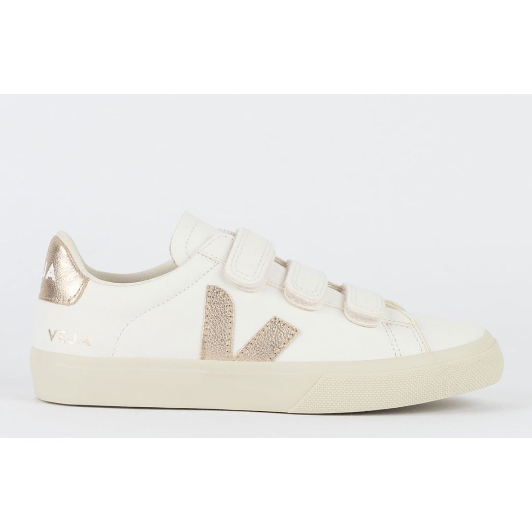V Shoes Chromfreies Leder Extra White Platine