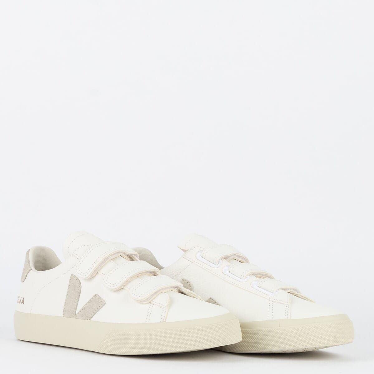 V Shoes Chromfreies Leder Extra White Platine