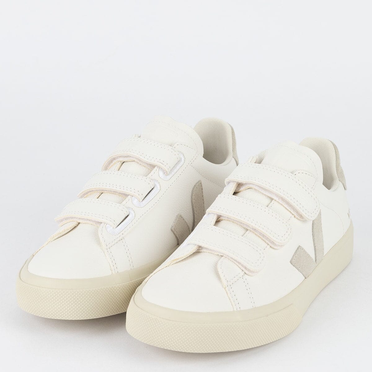 V Shoes Chromfreies Leder Extra White Platine