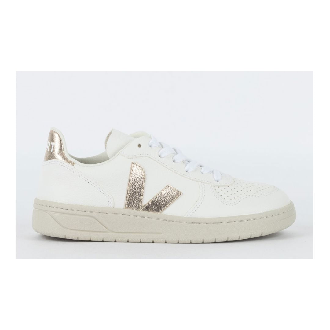 V Schuhe V-10 Chromefree Extra White Platine